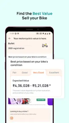 BikeInfo android App screenshot 2